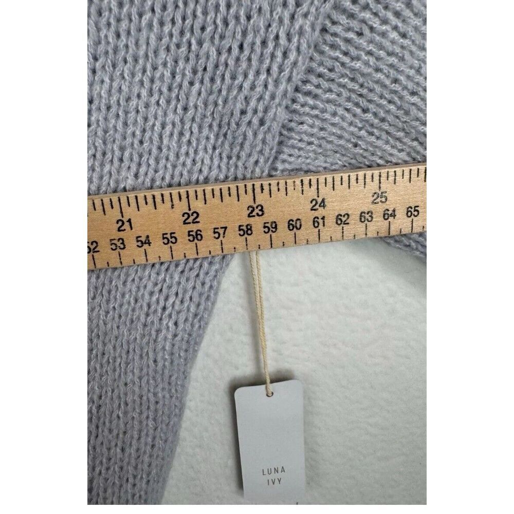 Ivy‎ Luna Lagen Look Cottage core Oversized knit cardigan 3D Cherry Size Medium - Picture 5 of 7